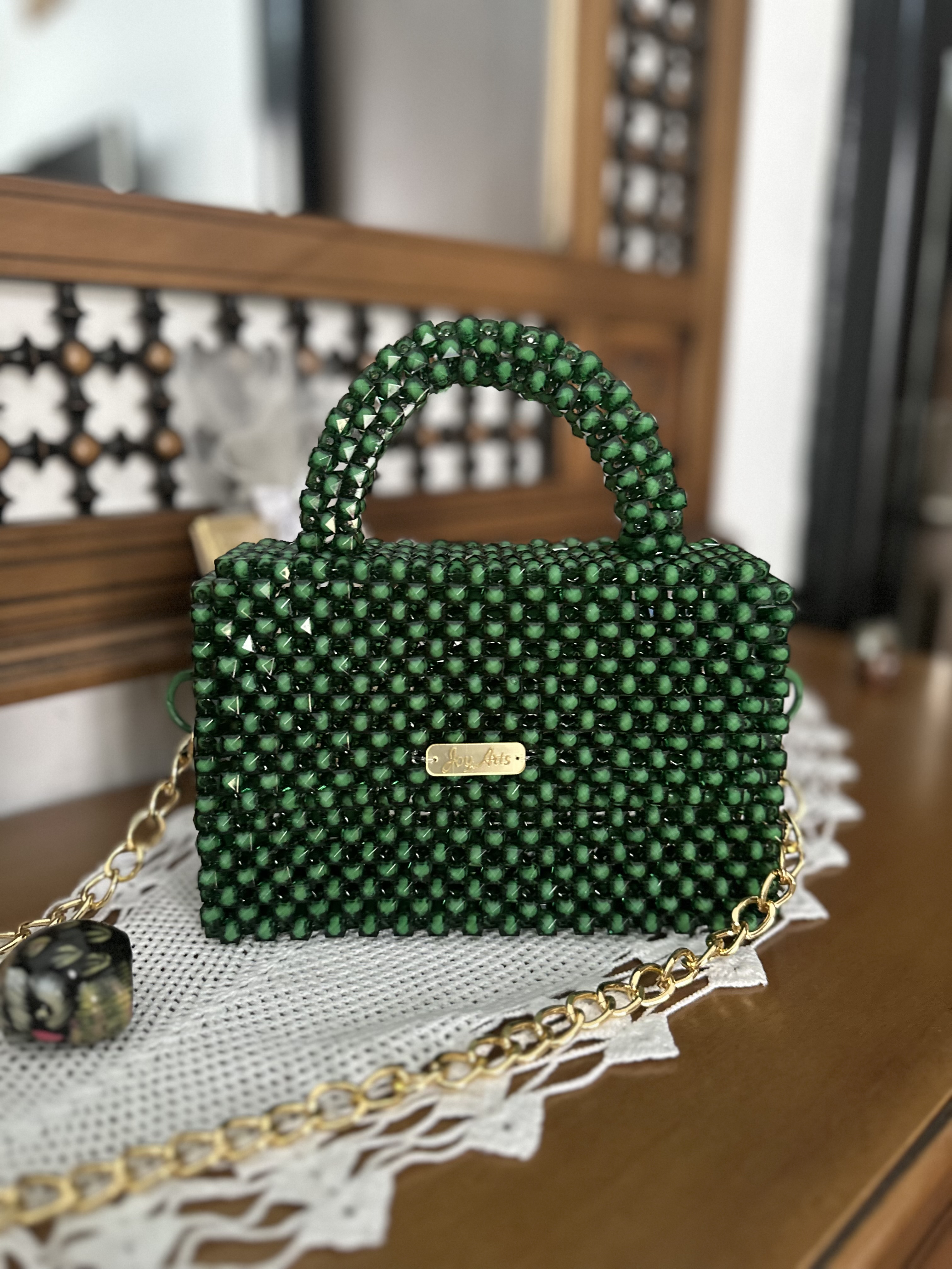 Sac vert bouteille (foncé)